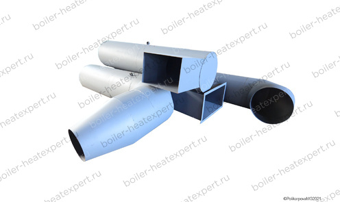 Газоход для золоуловителя