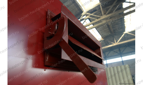 Котел ОУР 0.47 МВт / 470 кВт HeatExpert с шибером газохода