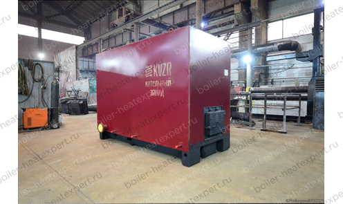 Котел водогрейный 0.6 МВт / 600 кВт с ОУР HeatExpert