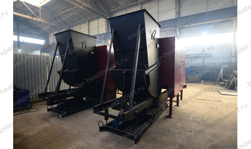 Котел HeatExpert  КВм 1.0 МВт / 1000 кВт с ТШПМ механический