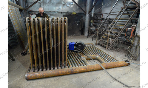 Изготовление котла HeatExpert КВм 1.74 МВт / 1740 кВт с ТШПМ