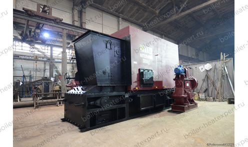 Котел КВм 2.2 с топкой ТЛПХ отопительный