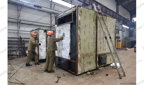 Изготовление котла HeatExpert КВм 2.2 МВт / 2200 кВт с ТШПМ