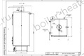 Чертеж котла HeatExpert 0.25 МВт на самотяге
