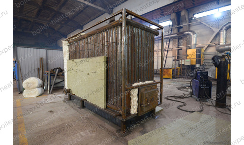 Котел HeatExpert 0.5 МВт без дымососа изготовление