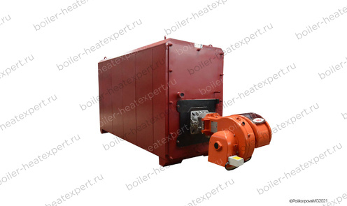 Котел 1.3 МВт / 1300 кВт HeatExpert на дизеле