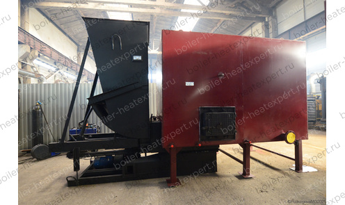 Котел с топкой ТШПМ 0.8