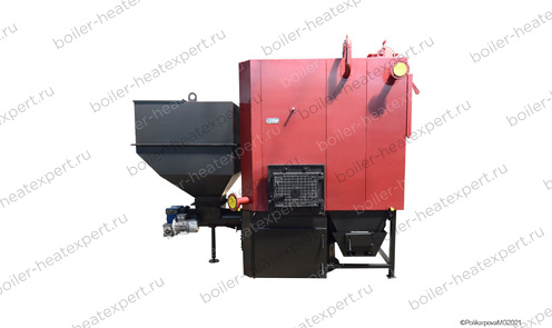 Котел пеллетный HeatExpert 0.5 МВт / 500 кВт с автоматической подачей