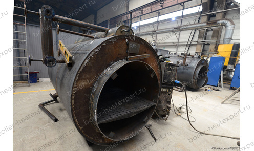 Изготовление угольного парового котла STEAMEXPERT 500 кг / 0.5 т 170 С