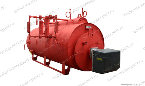 Котел паровой на отработке 300 кг 170 °С