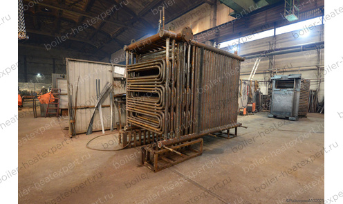 Котел HeatExpert 0.47 МВт на дровах изготовление