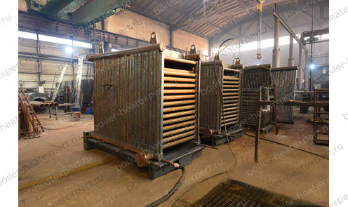 Дровяной котел HeatExpert 0.7 МВт изготовление