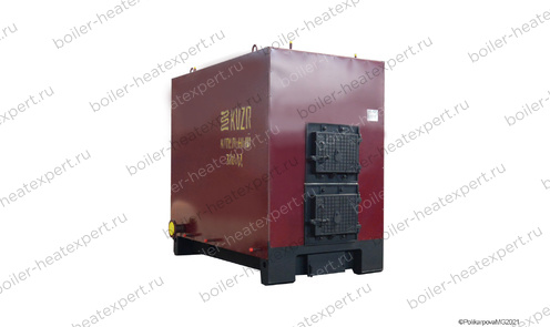 Котел HeatExpert 1.28 МВт на дровах