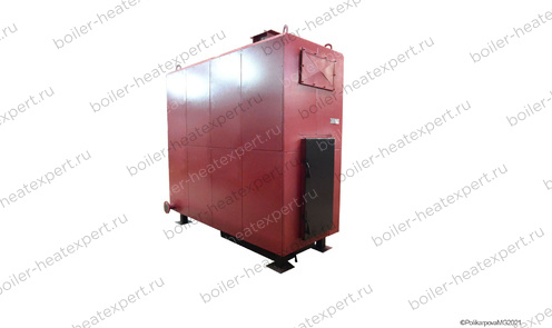 Котел HeatExpert 0.7 МВт / 700 кВт на дровах с большой топкой
